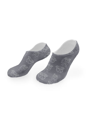 British Bulldog No Show Socks