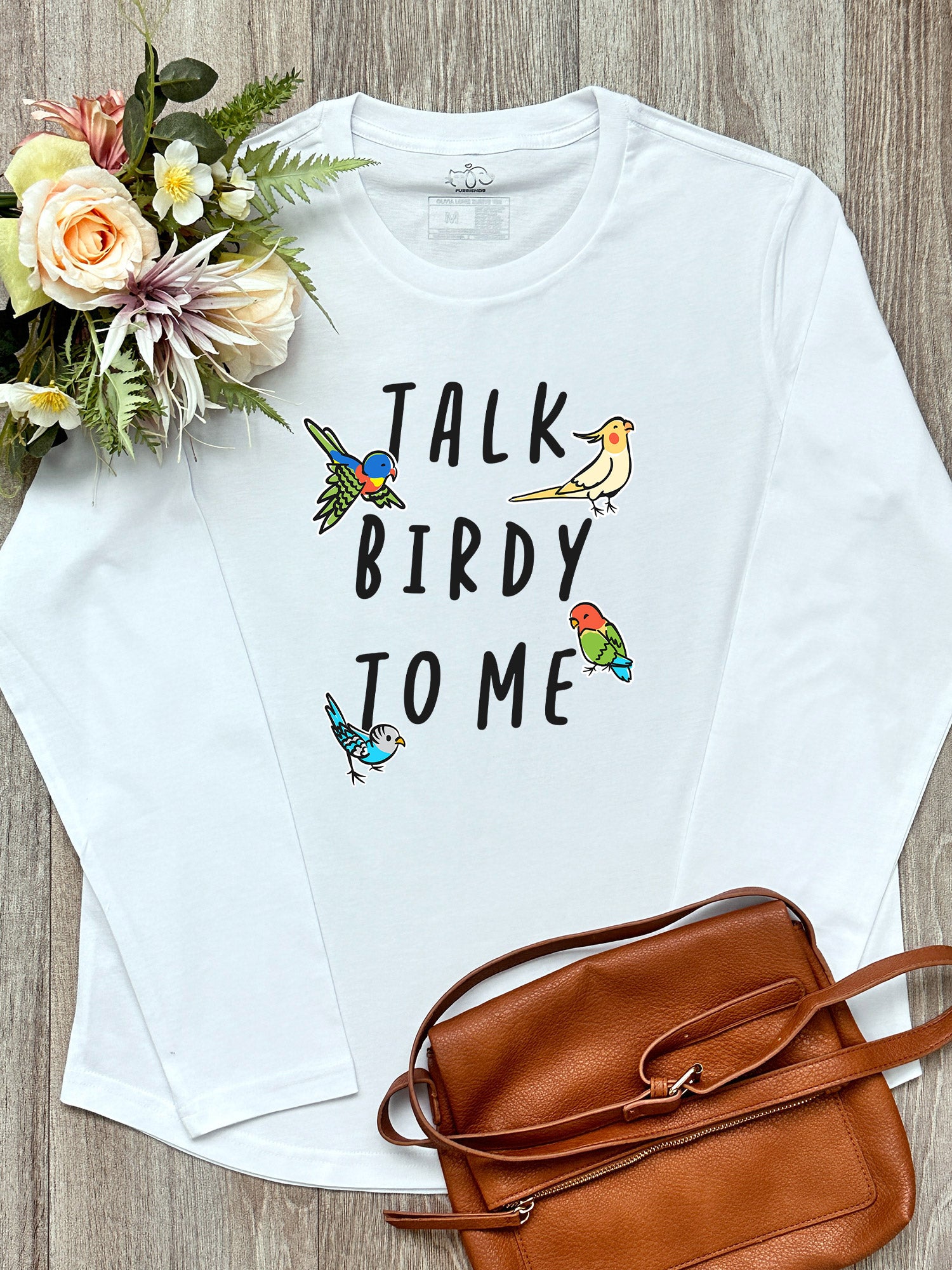 Talk Birdy To Me Olivia Long Sleeve Tee