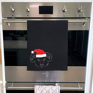 Koala Christmas Edition Tea Towel