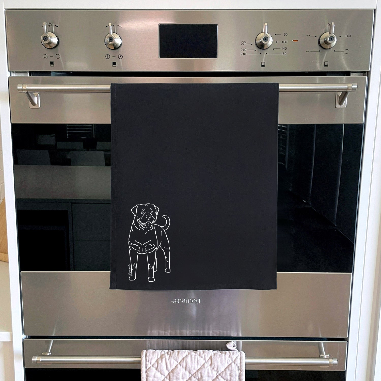 Rottweiler Tea Towel