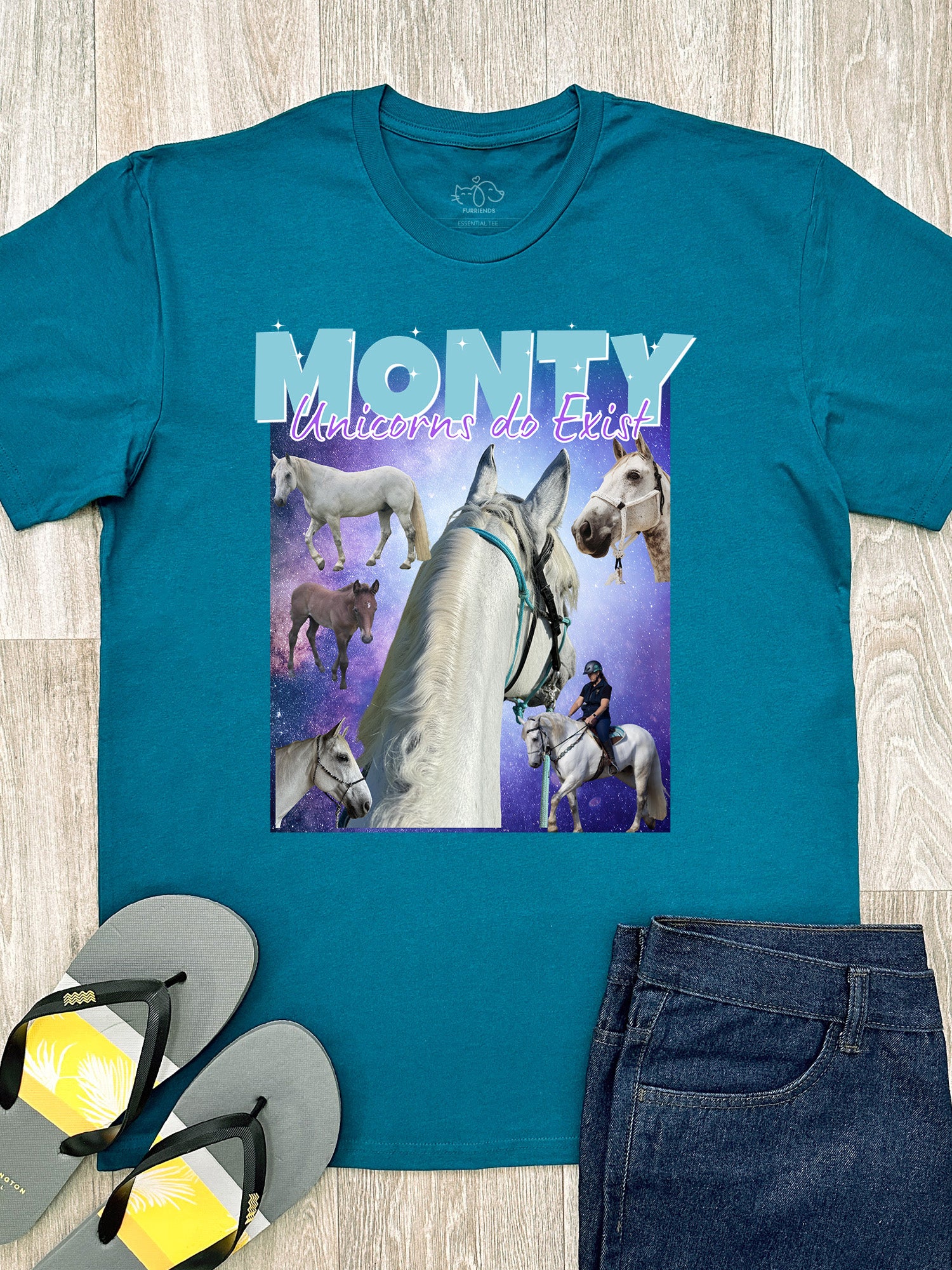 Customisable Pet Photo Essential Unisex Tee