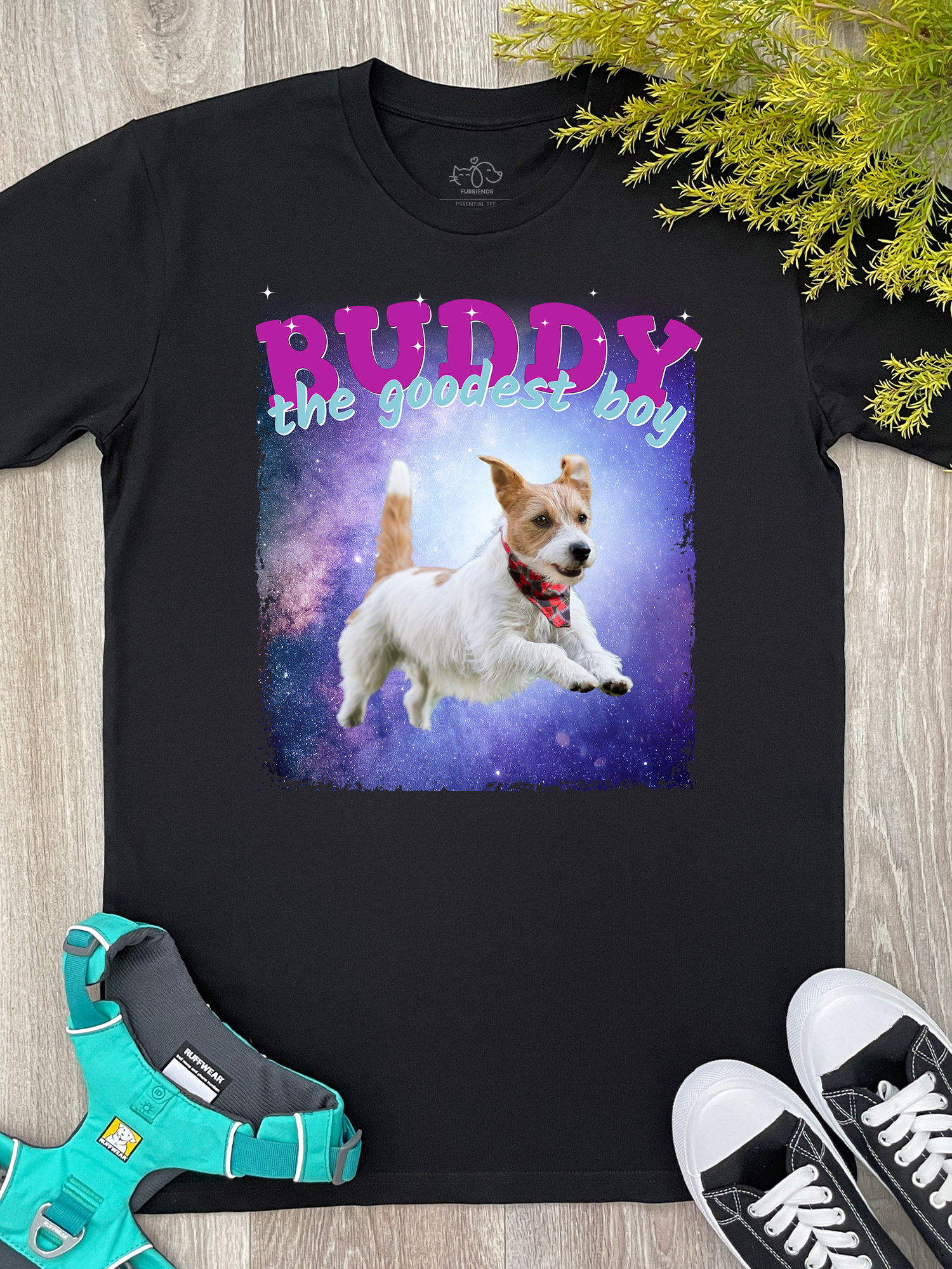 Customisable Pet Photo Essential Unisex Tee