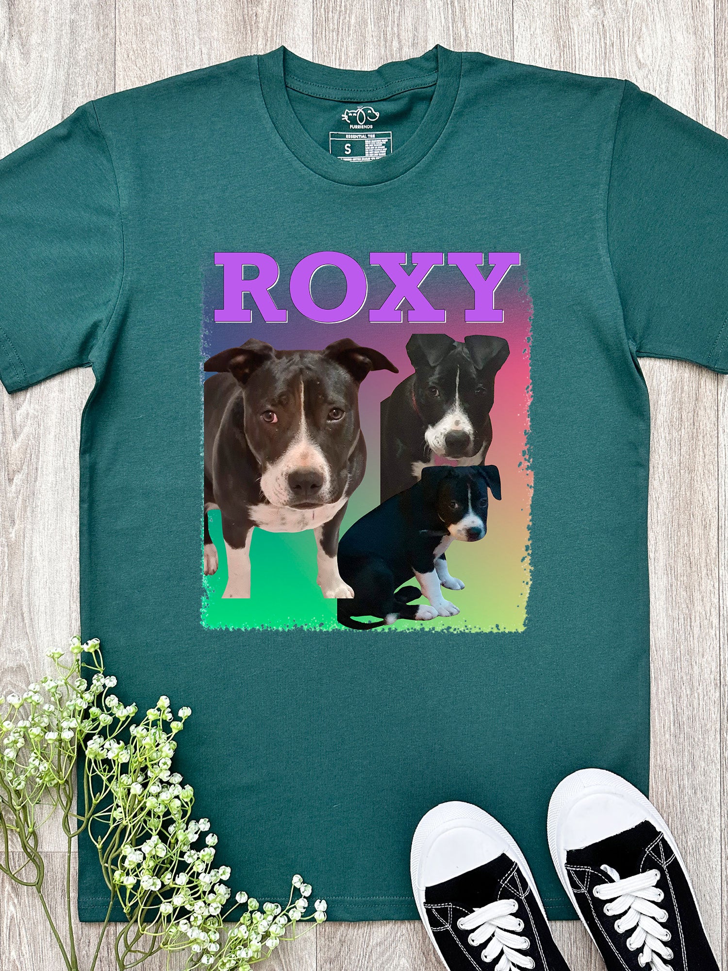 Customisable Pet Photo Essential Unisex Tee