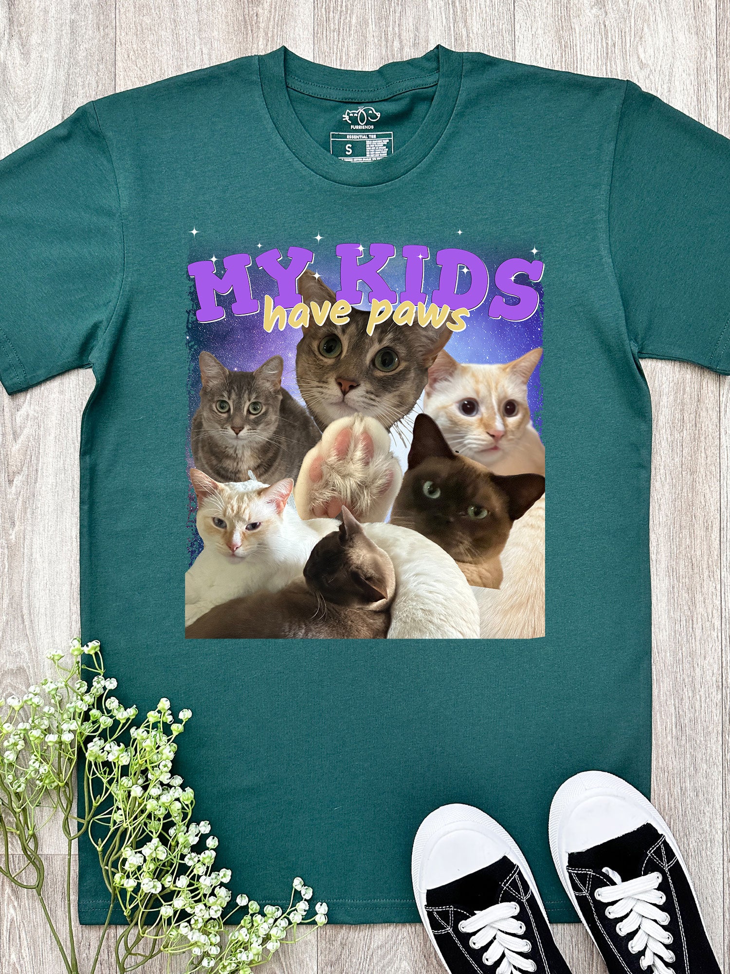 Customisable Pet Photo Essential Unisex Tee