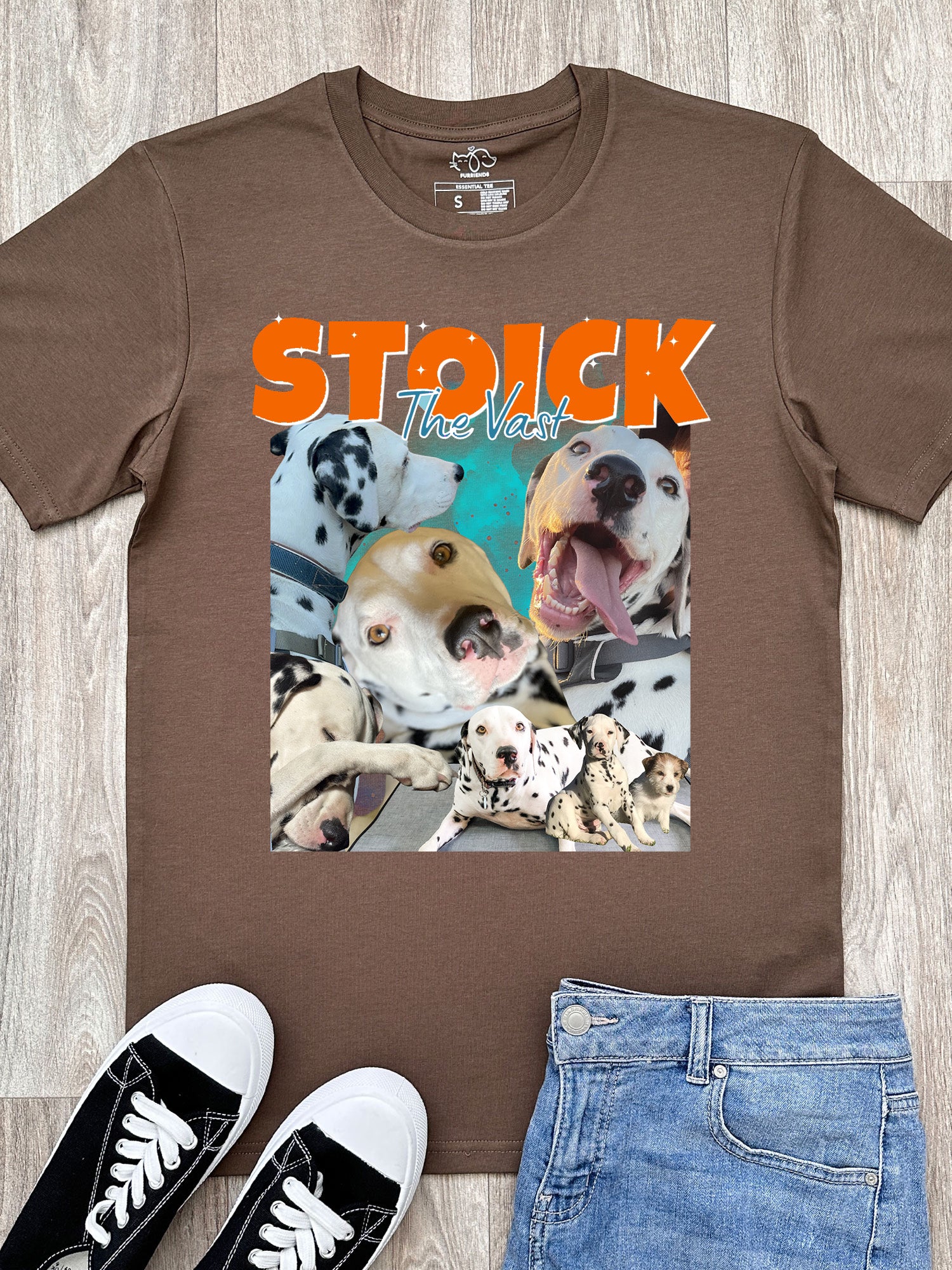 Customisable Pet Photo Essential Unisex Tee