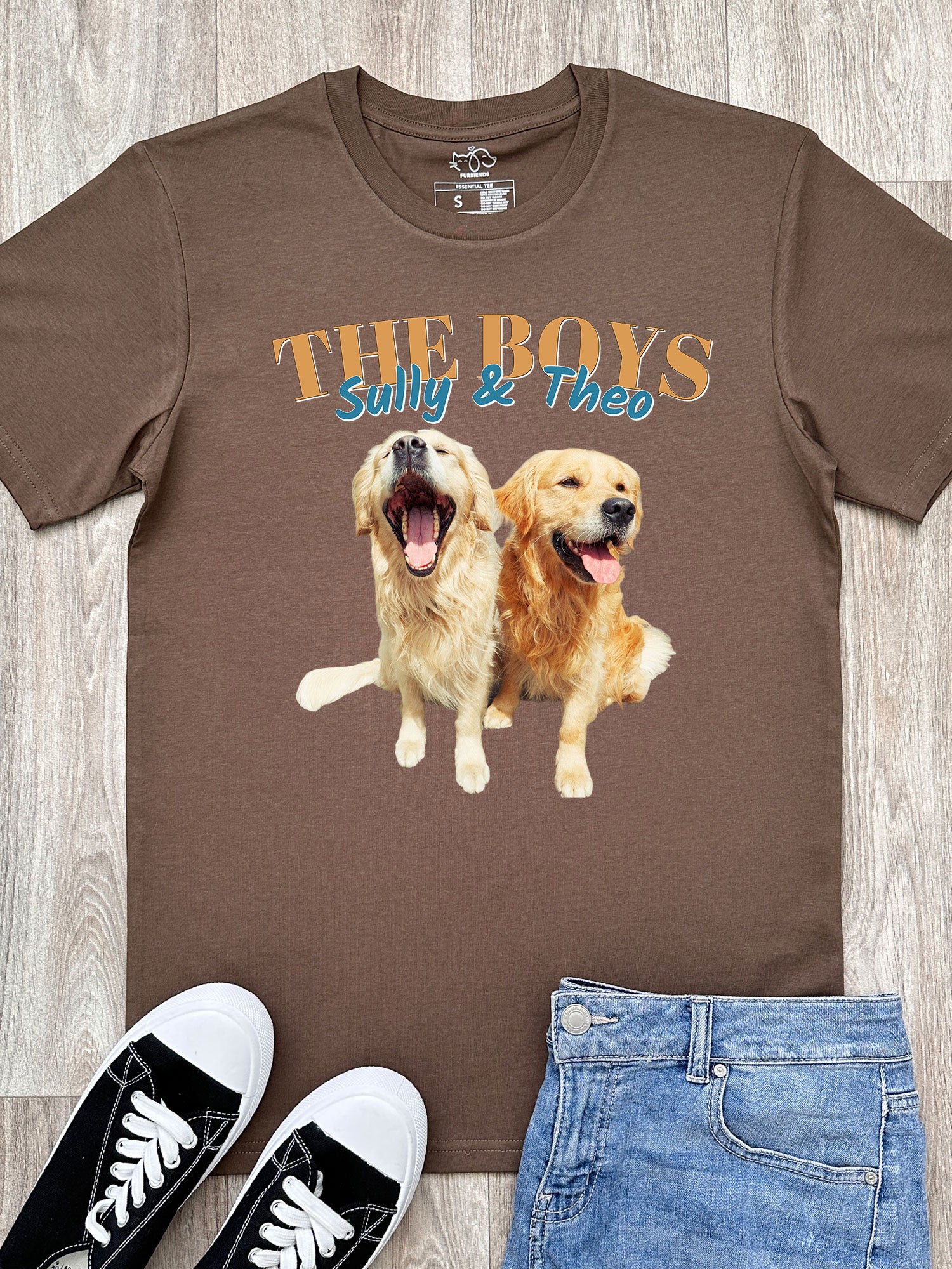 Customisable Pet Photo Essential Unisex Tee