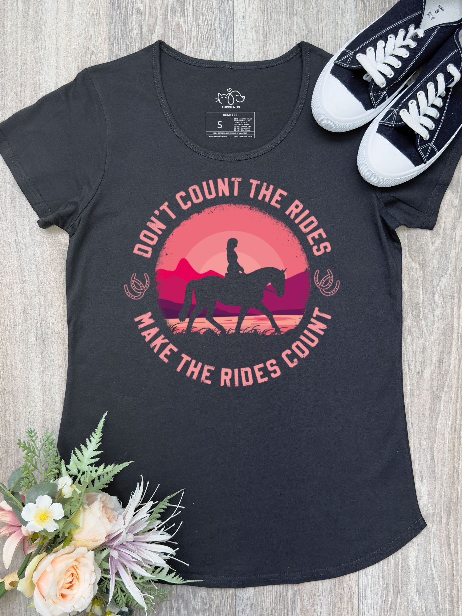 Don't Count The Rides Remi Women's Tee