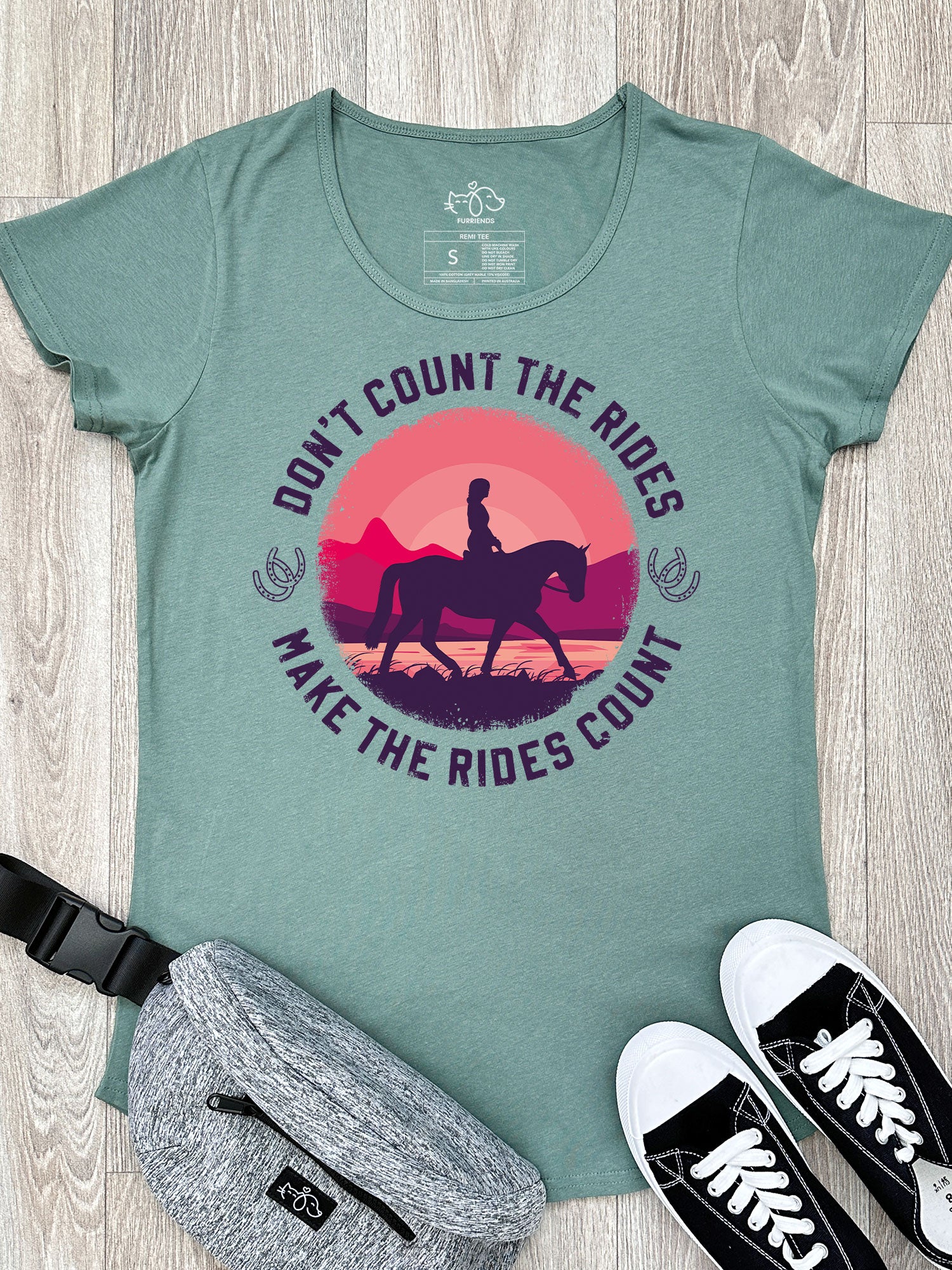 Don't Count The Rides Remi Women's Tee