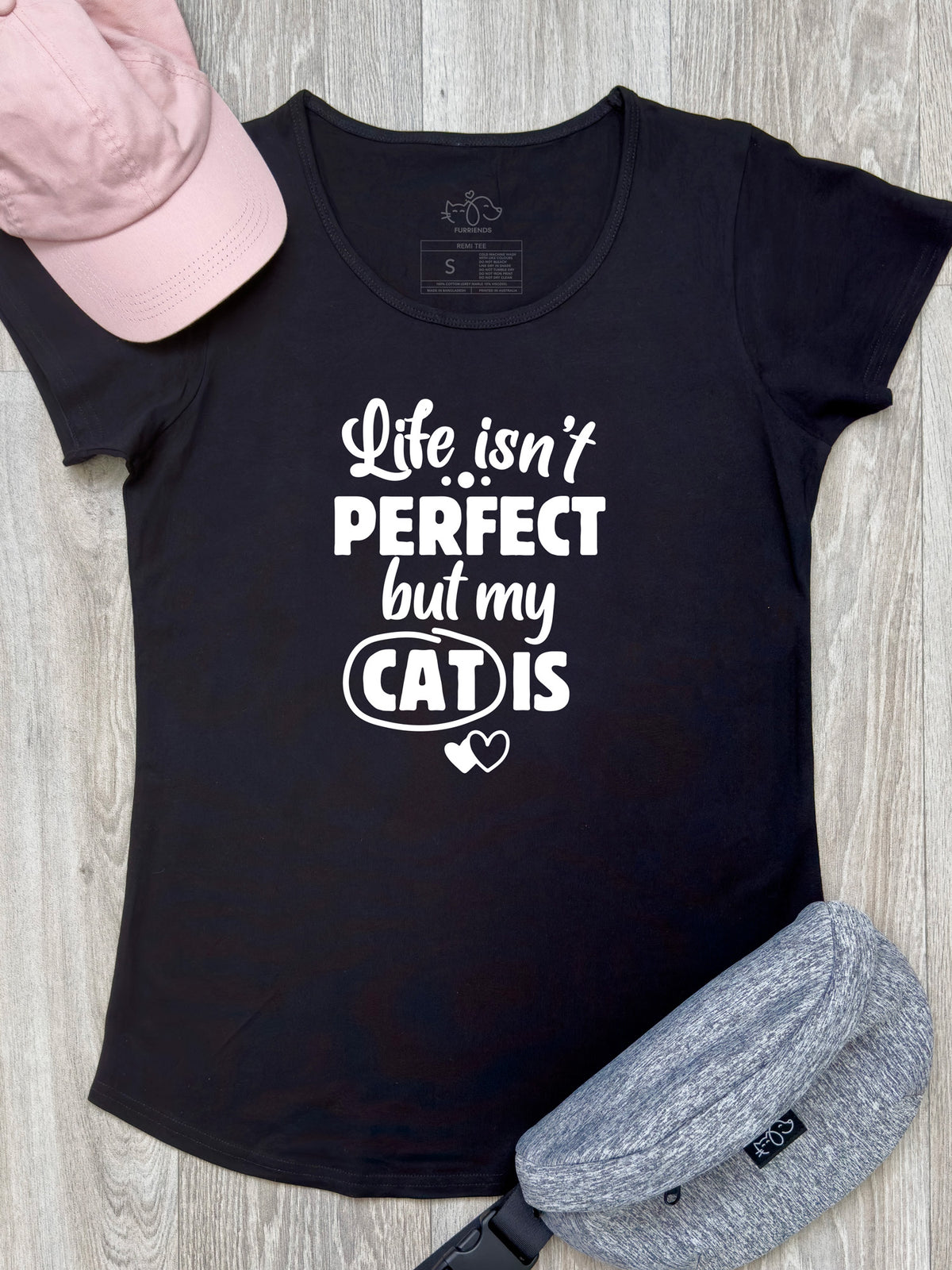 Life Isn&#39;t Perfect, But My Cat Is Remi Women&#39;s Tee