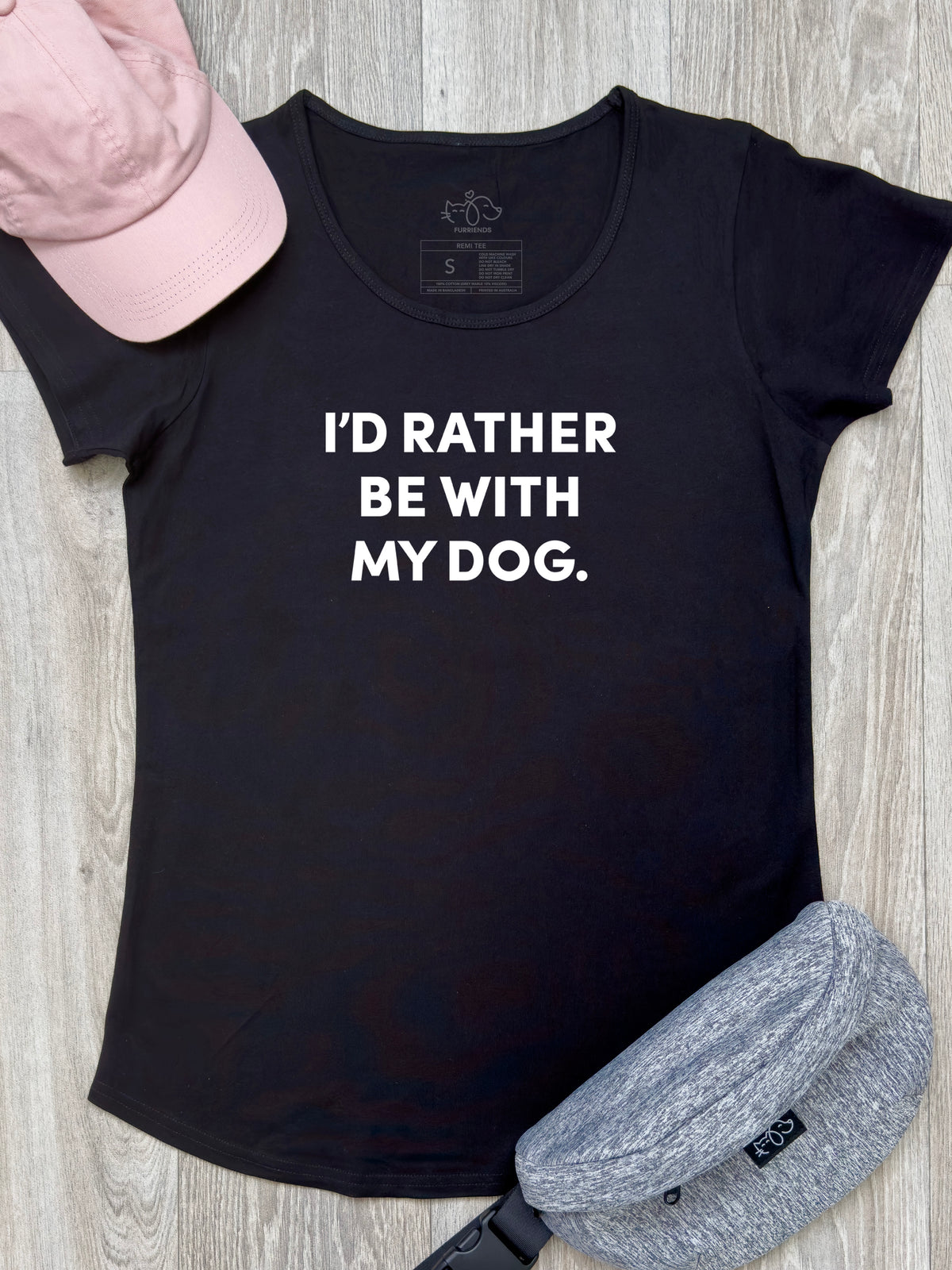 I&#39;d Rather Be With My Dog. Remi Women&#39;s Tee