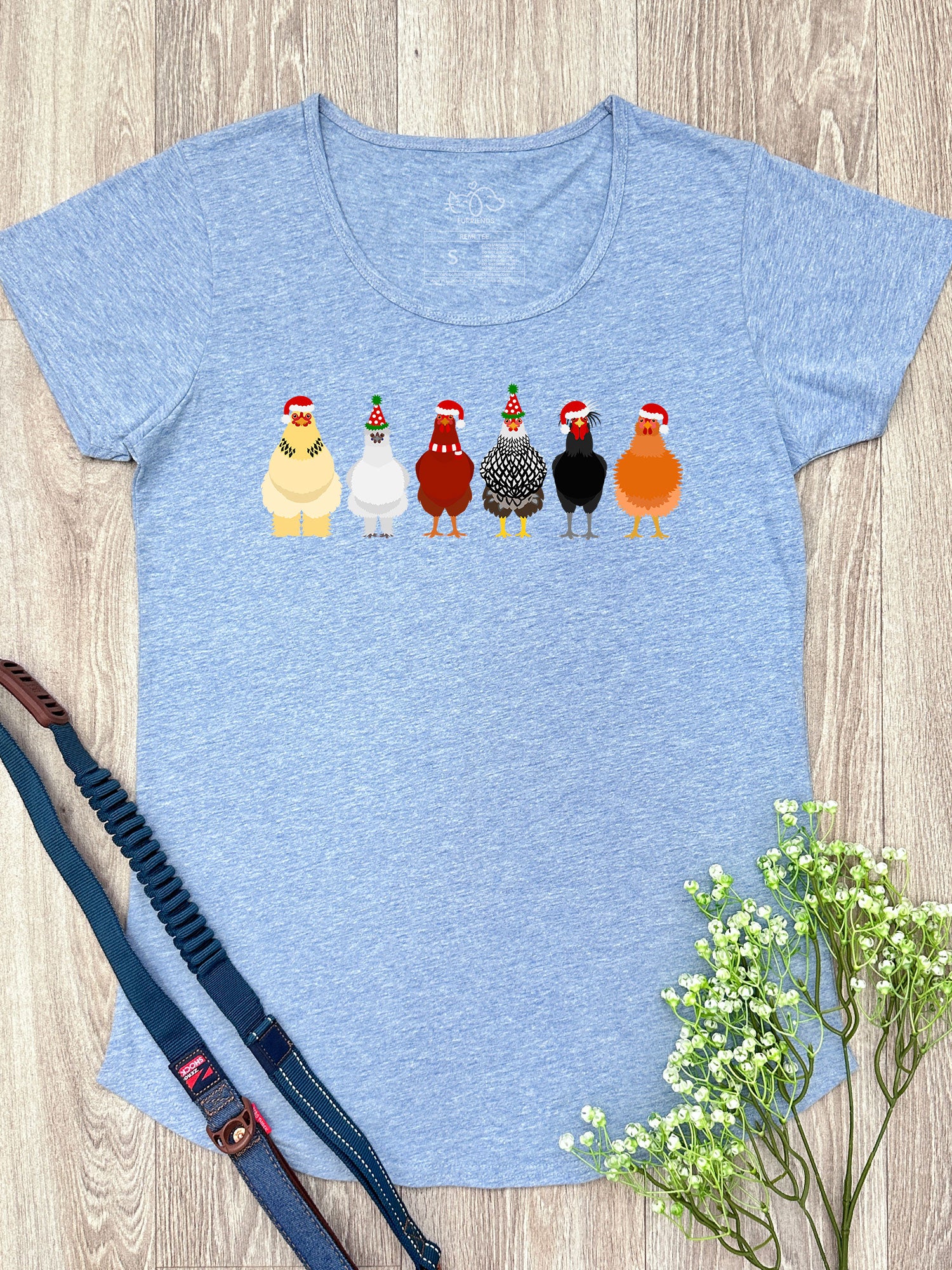 Merry Clucking Christmas Remi Women's Tee