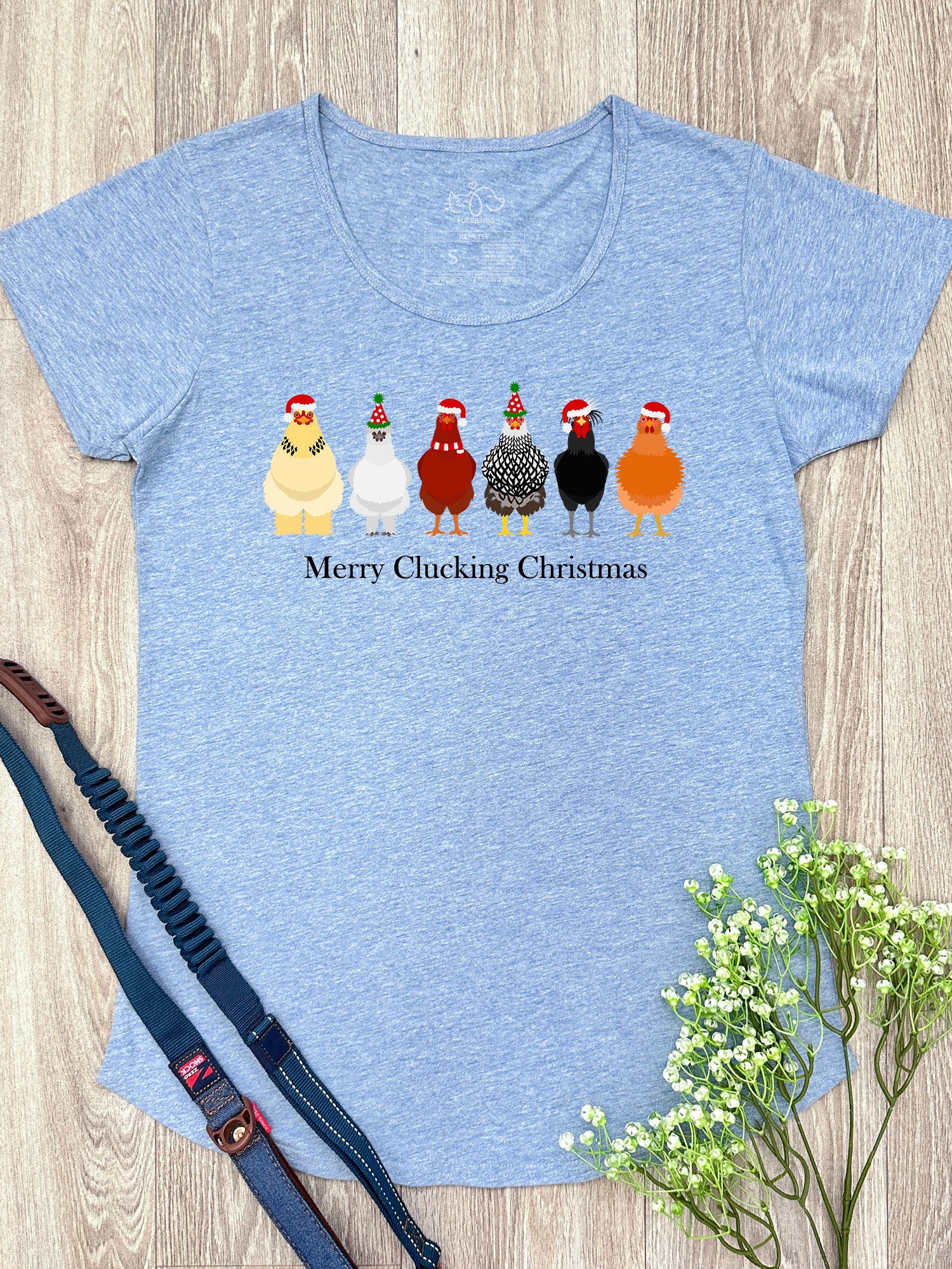 Merry Clucking Christmas Remi Women's Tee