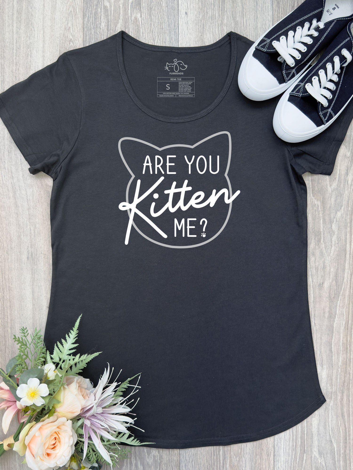 Are You Kitten Me? Remi Women's Tee