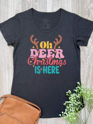 Oh Deer. Christmas Is Here Remi Women's Tee