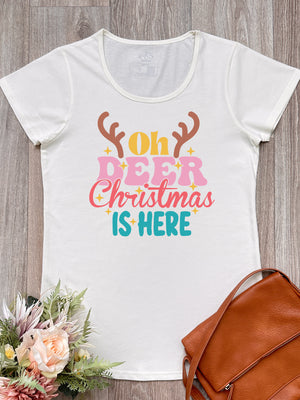 Oh Deer. Christmas Is Here Remi Women's Tee