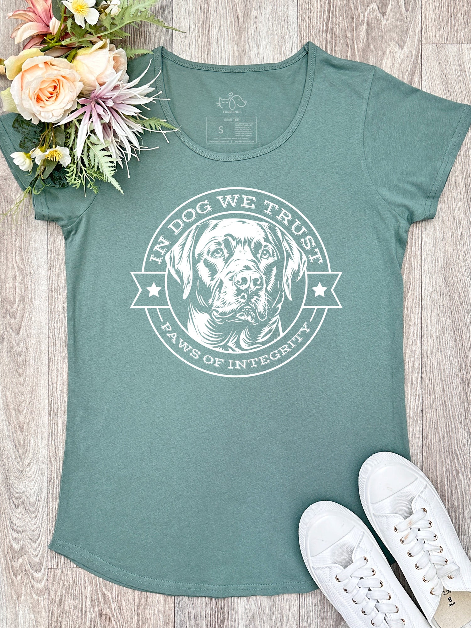 In Dog We Trust Remi Women's Tee