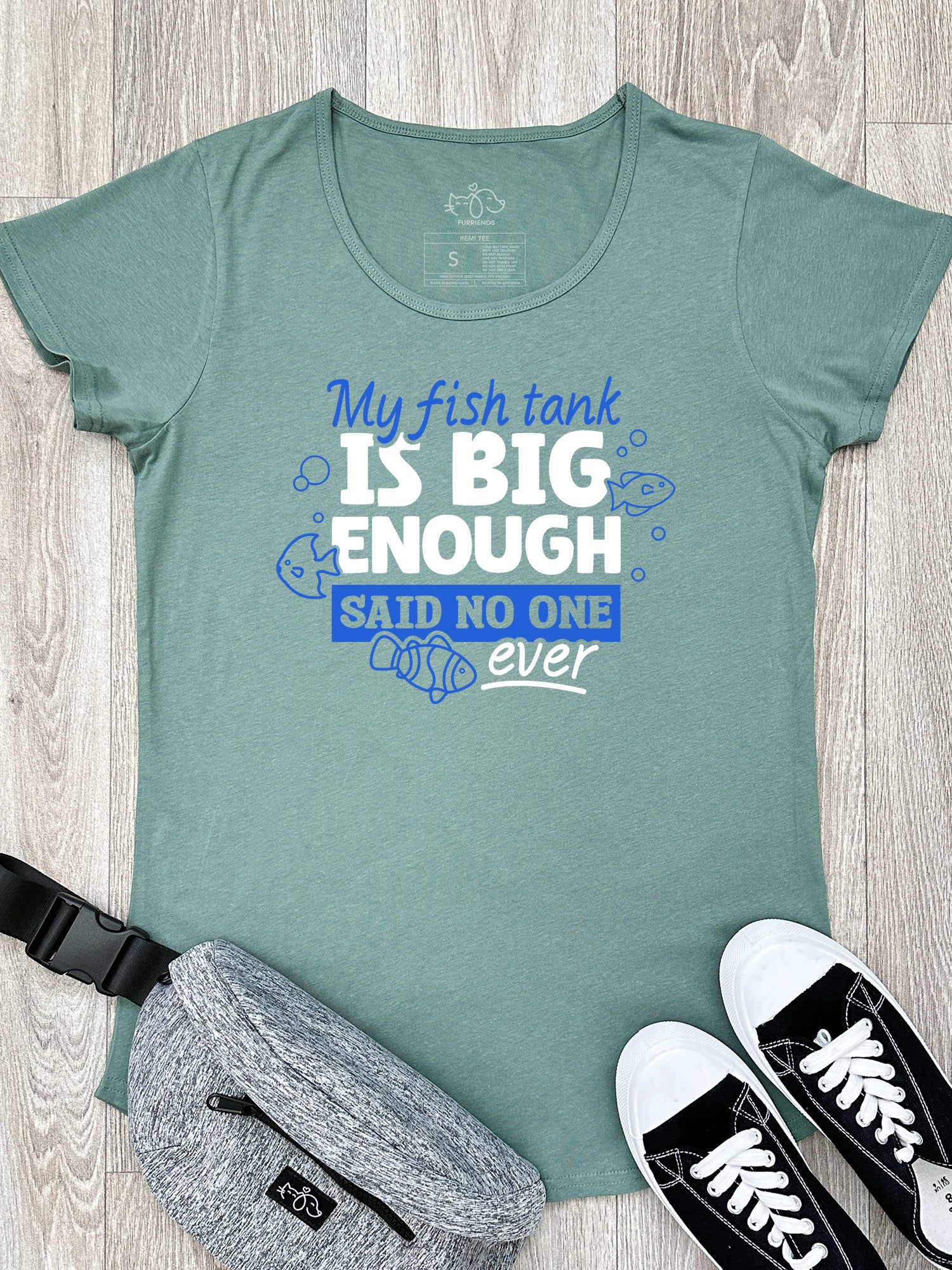 My Fish Tank Is Big Enough Remi Women's Tee