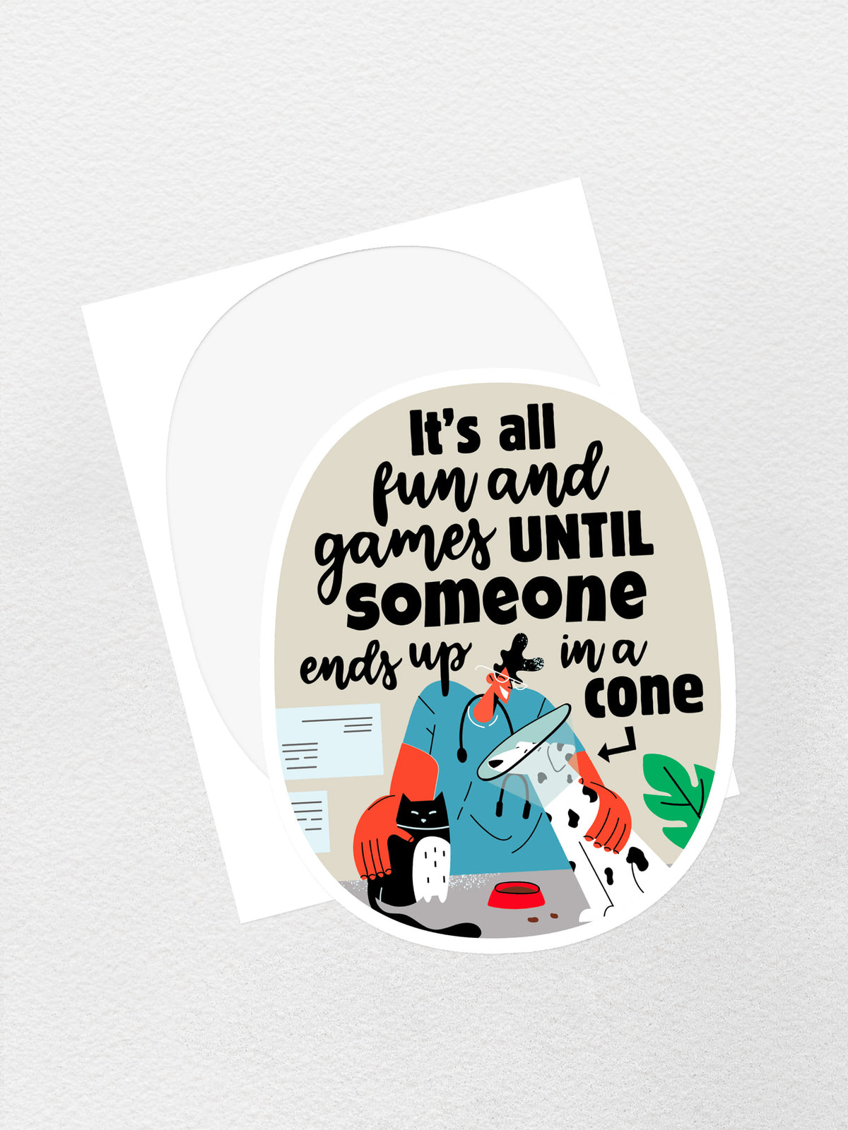 All Fun And Games Sticker