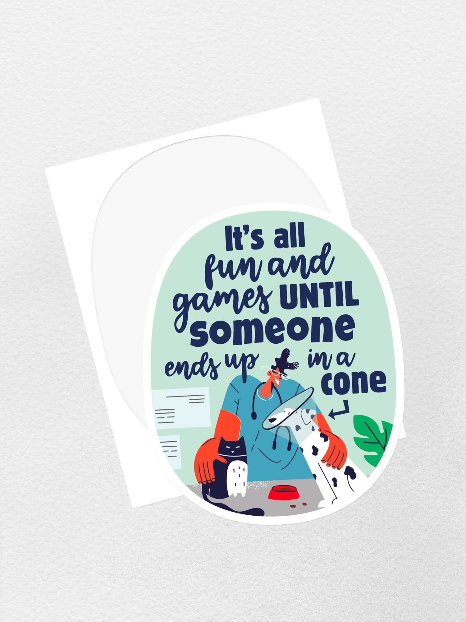 All Fun And Games Sticker