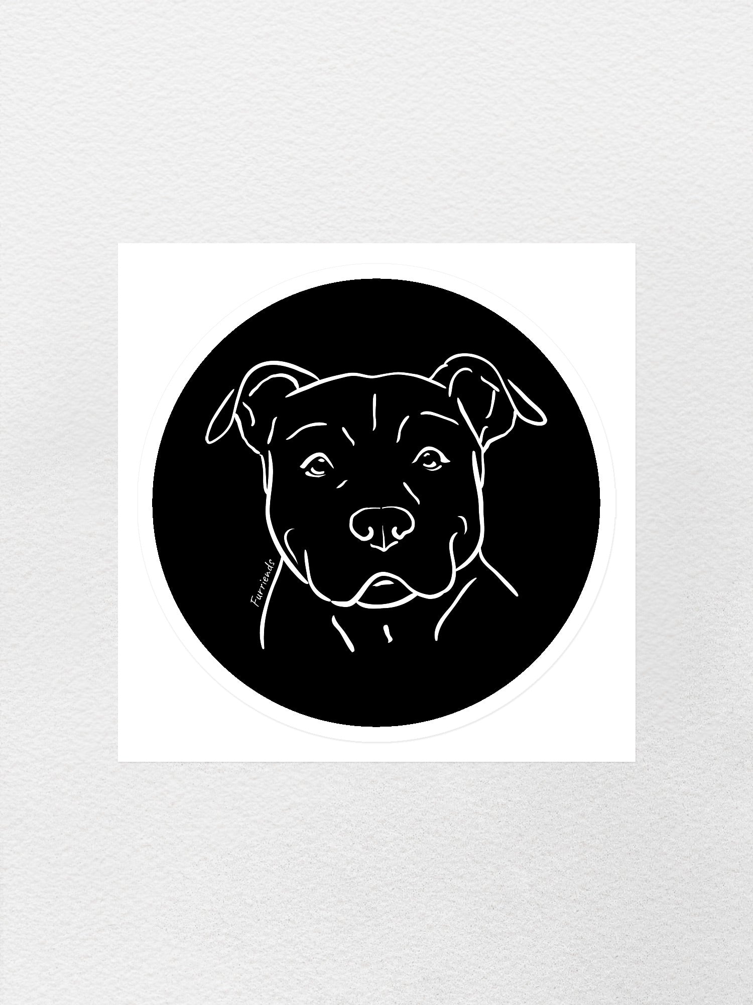 American Staffordshire Terrier Sticker