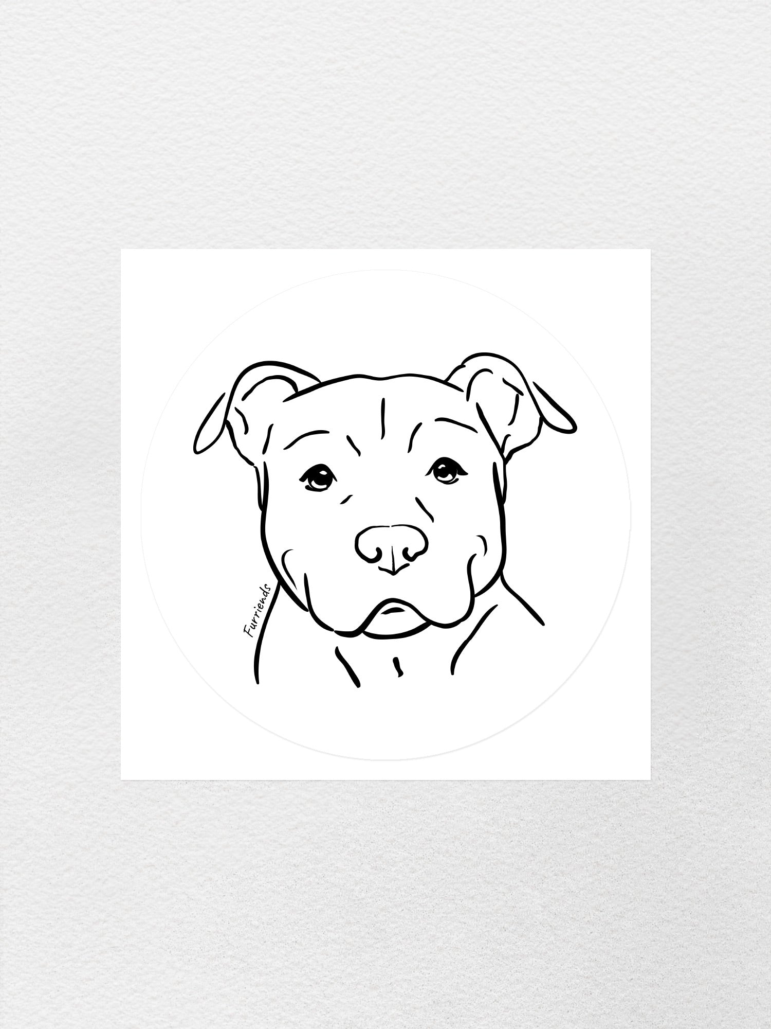 American Staffordshire Terrier Sticker