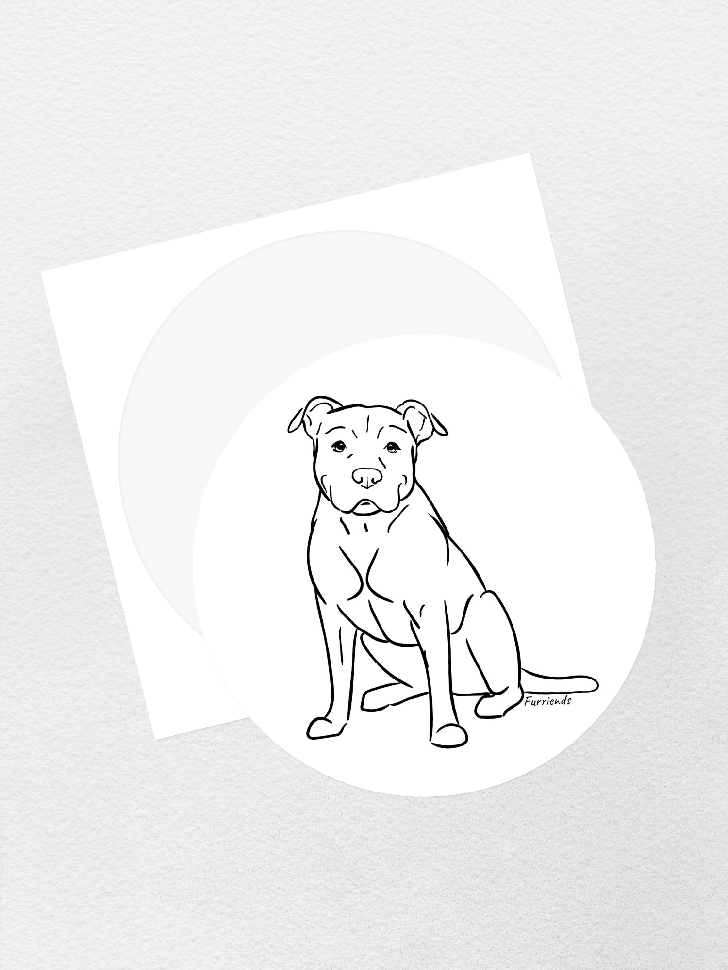 American Staffordshire Terrier Sticker