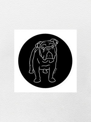 British Bulldog Sticker