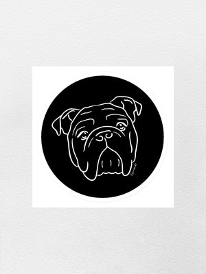 British Bulldog Sticker