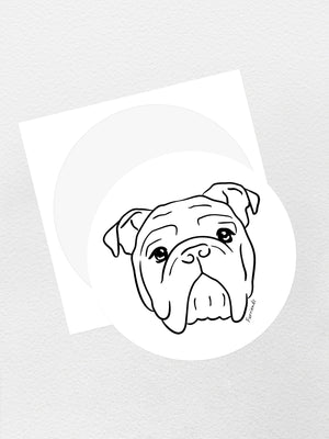 British Bulldog Sticker