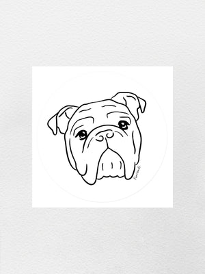 British Bulldog Sticker