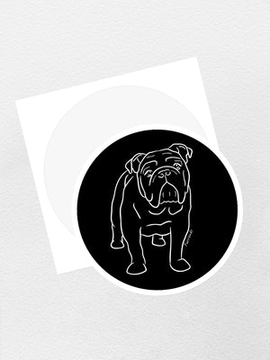 British Bulldog Sticker