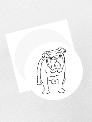 British Bulldog Sticker