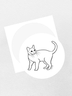 Burmese Sticker