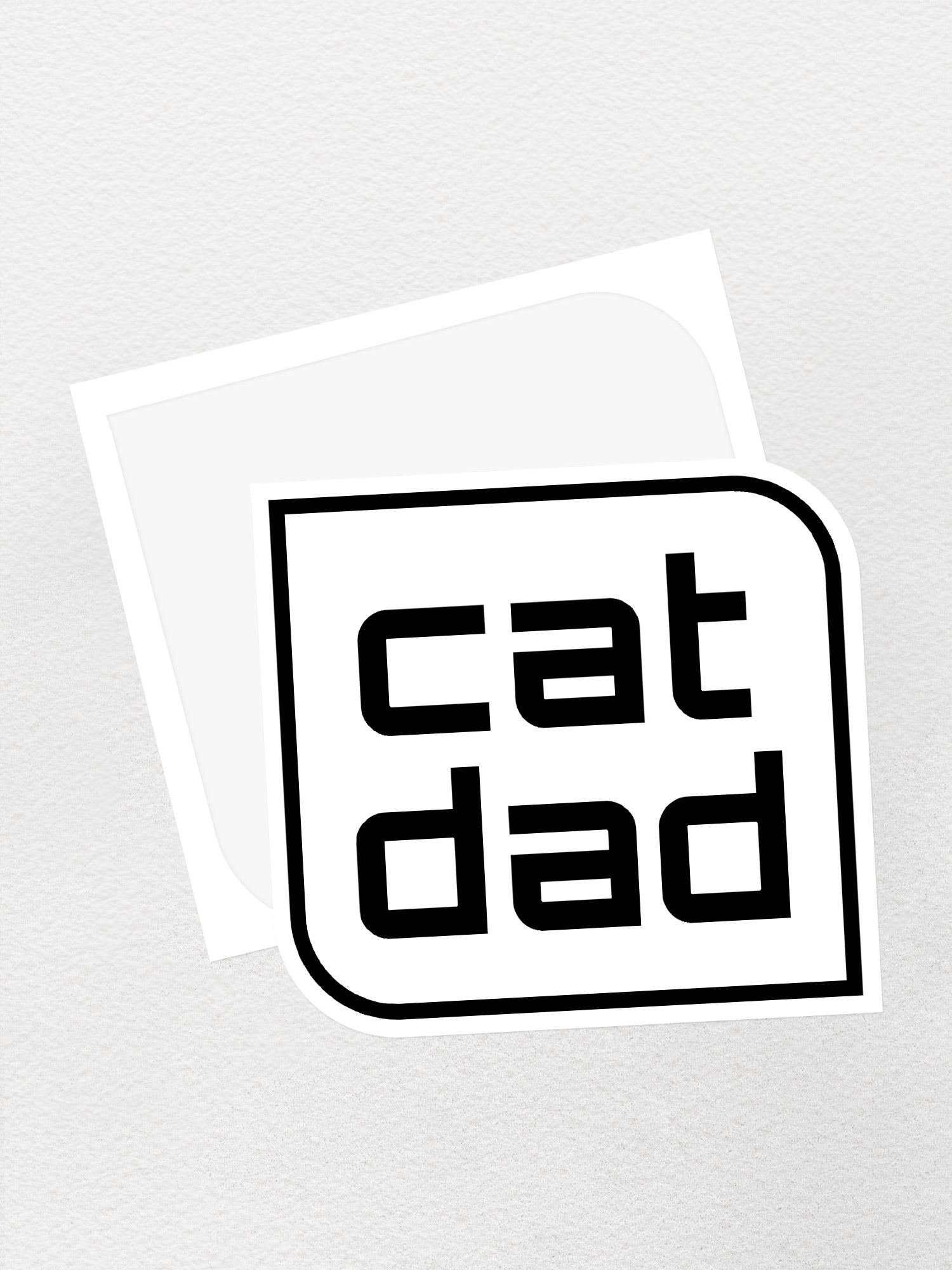 Cat Dad Sticker