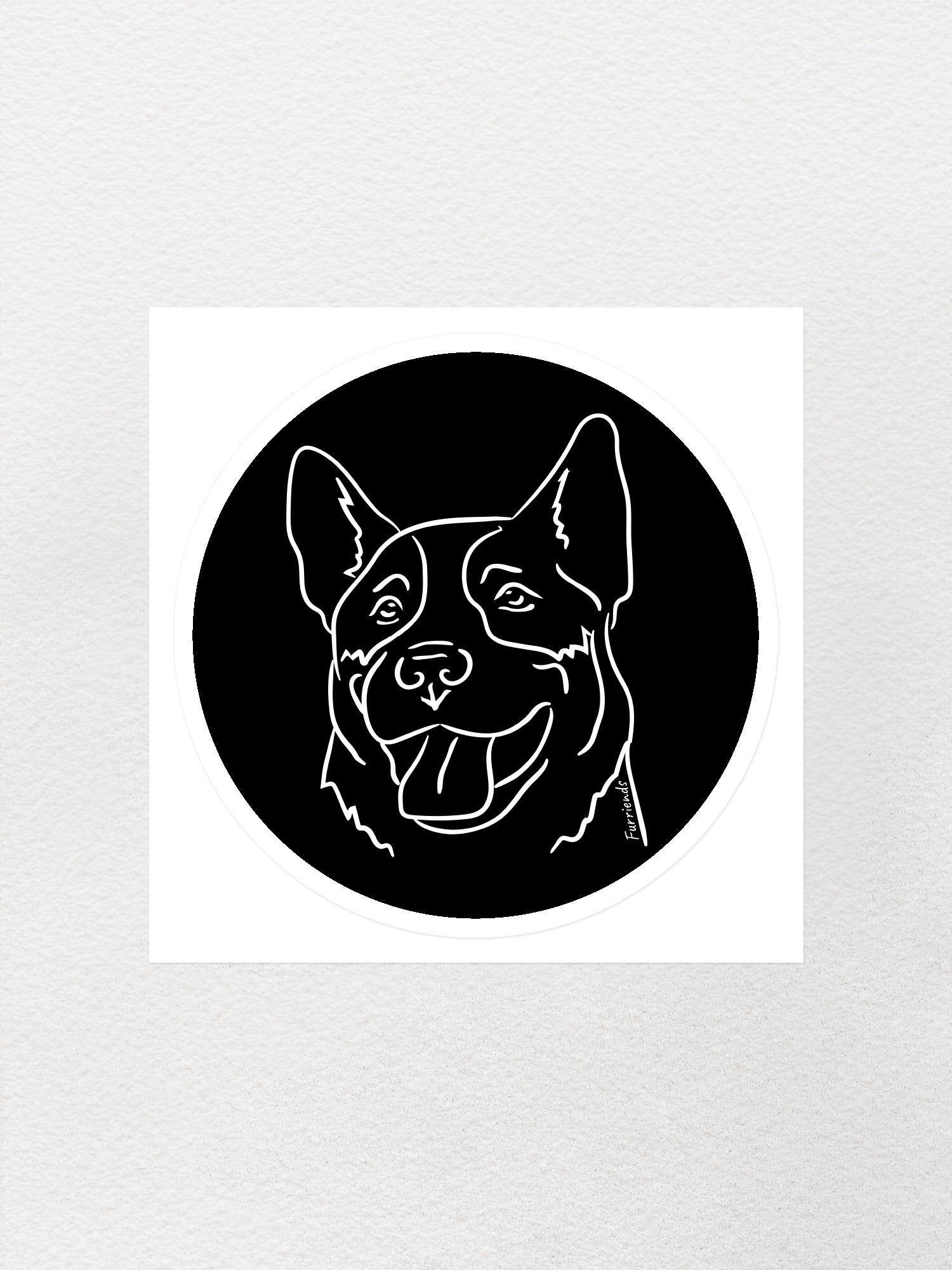 Australian Cattle Dog Sticker