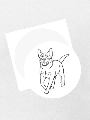 Australian Cattle Dog Sticker