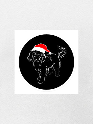 Cavoodle Christmas Edition Sticker