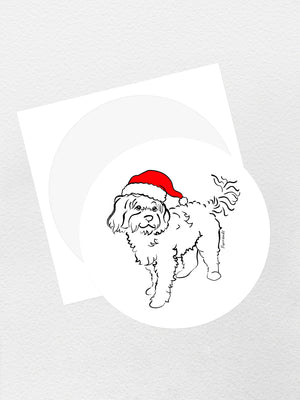 Cavoodle Christmas Edition Sticker