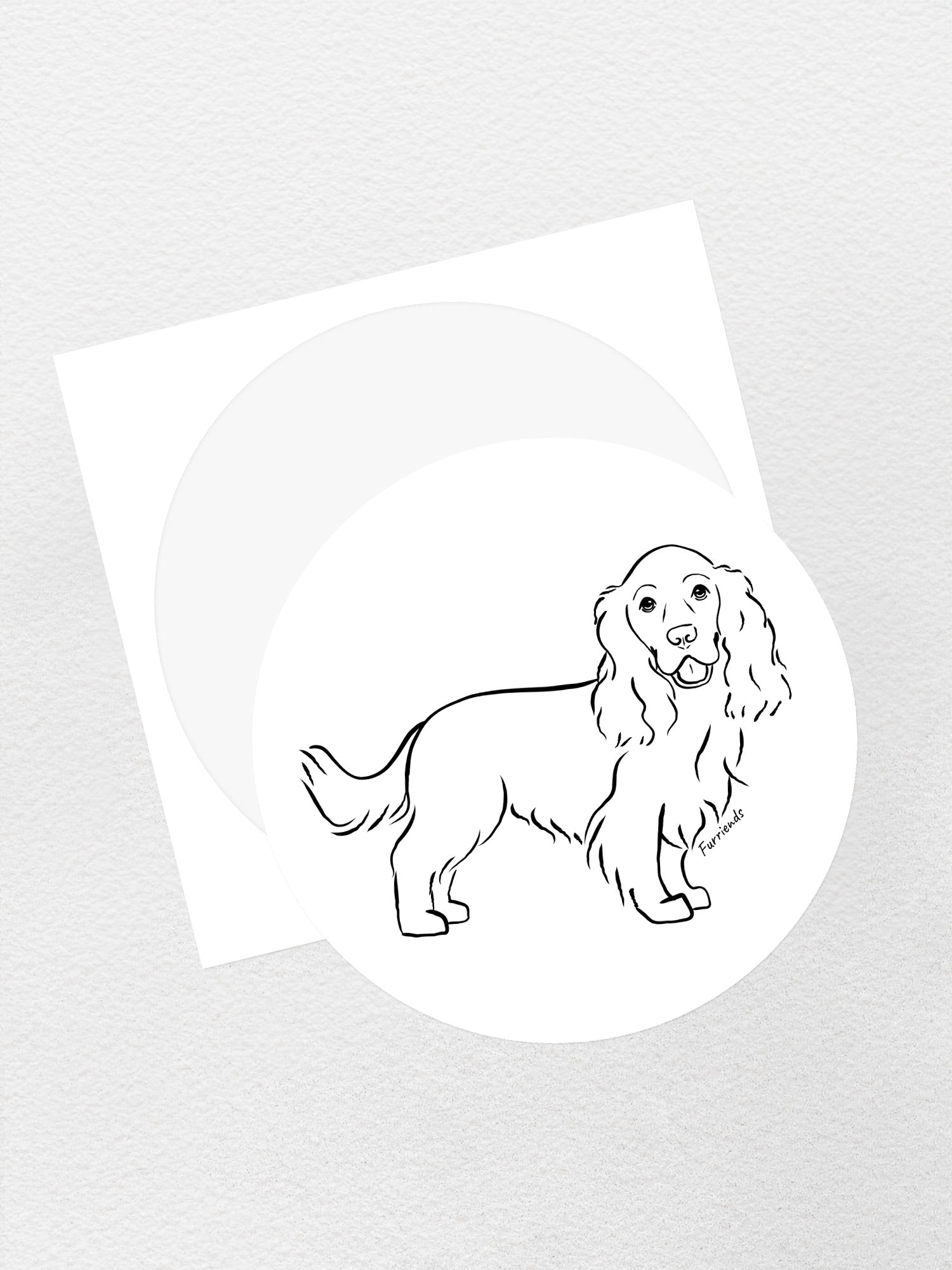 Cocker Spaniel Sticker