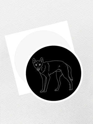 Dingo Sticker