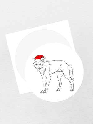 Dingo Christmas Edition Sticker