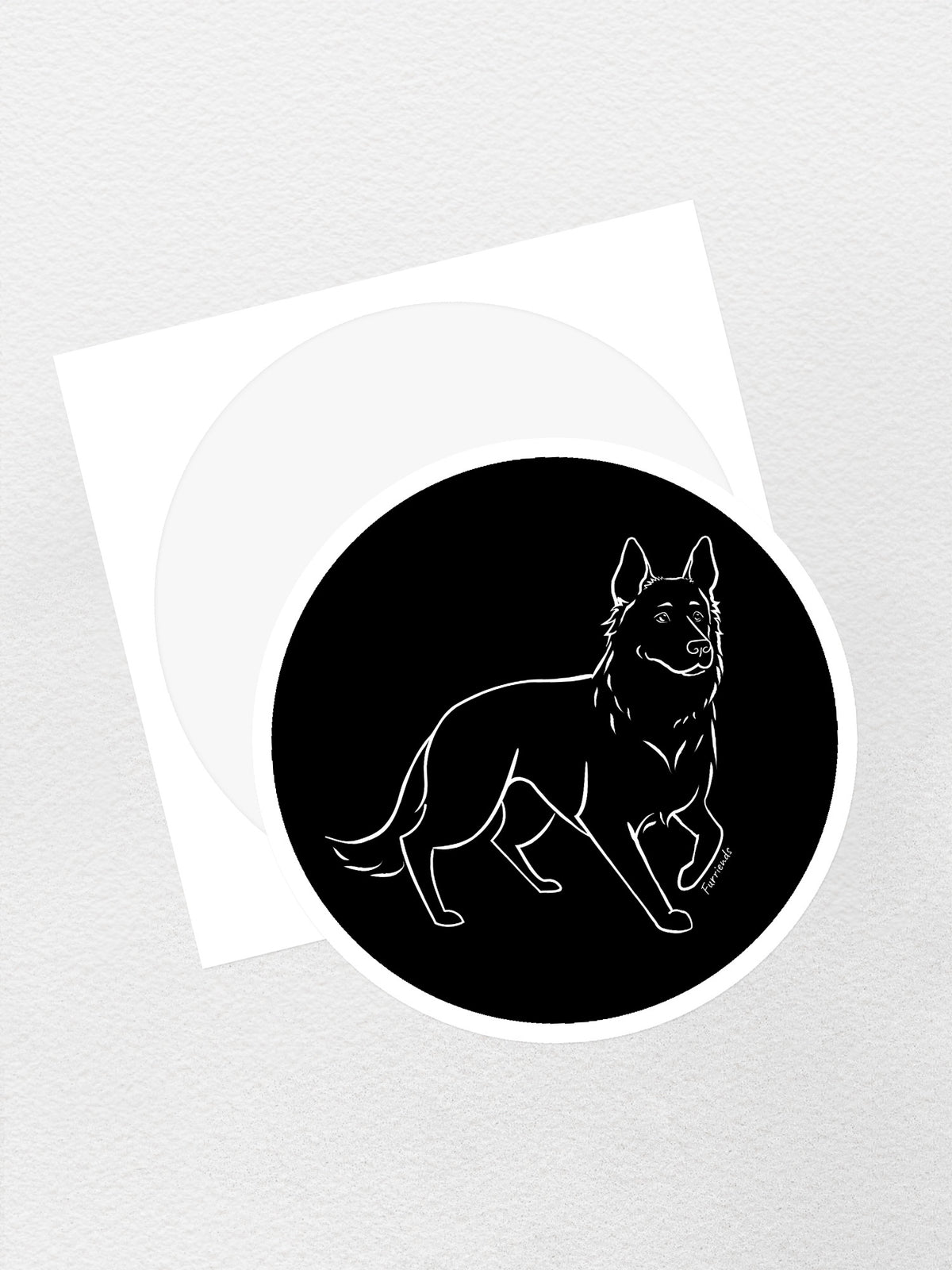 German Shepherd Sticker