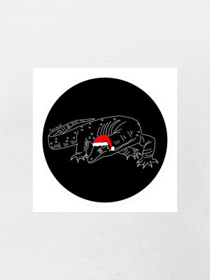 Lace Monitor Christmas Edition Sticker