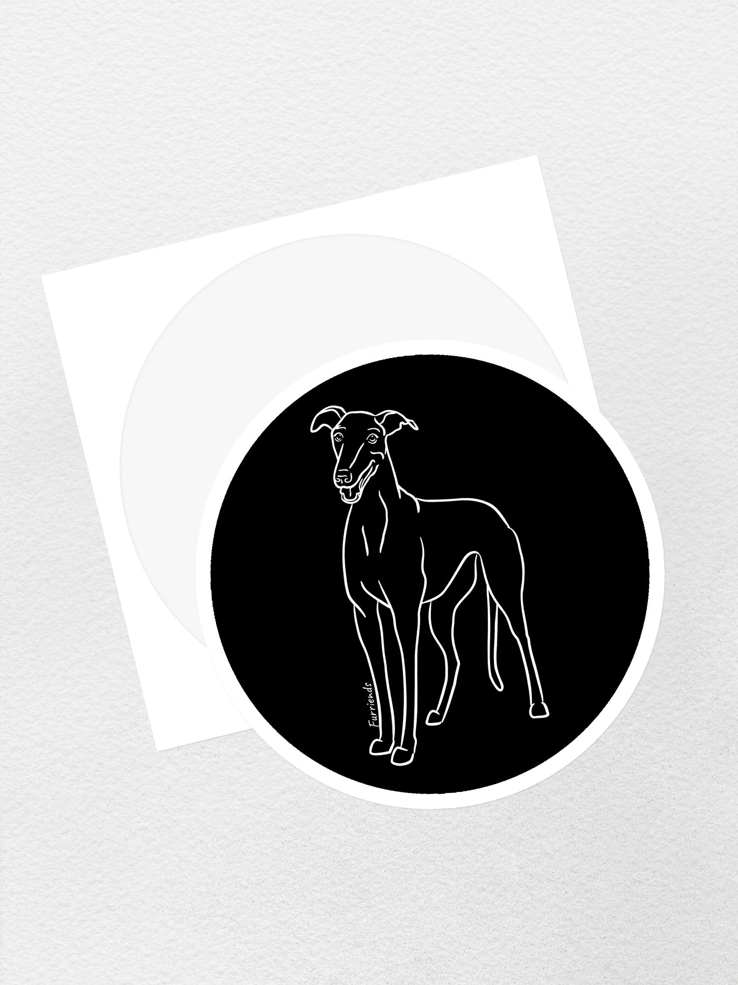 Greyhound Sticker