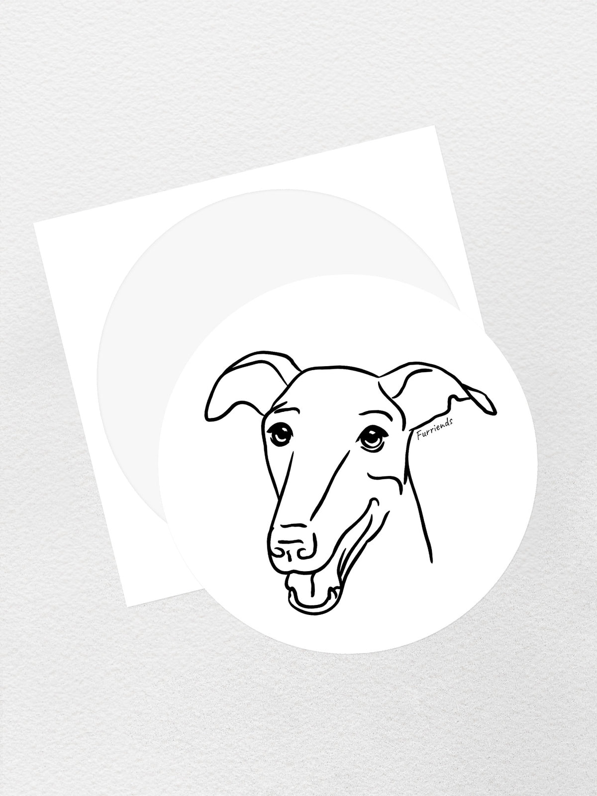 Greyhound Sticker