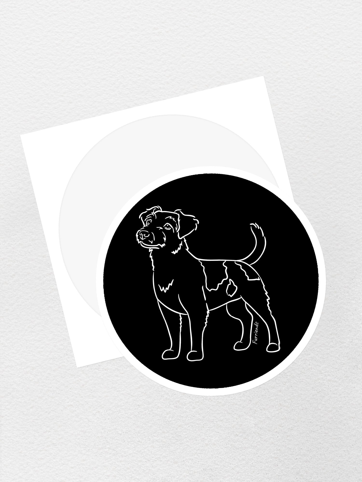 Jack Russell Terrier (Rough Coat) Sticker