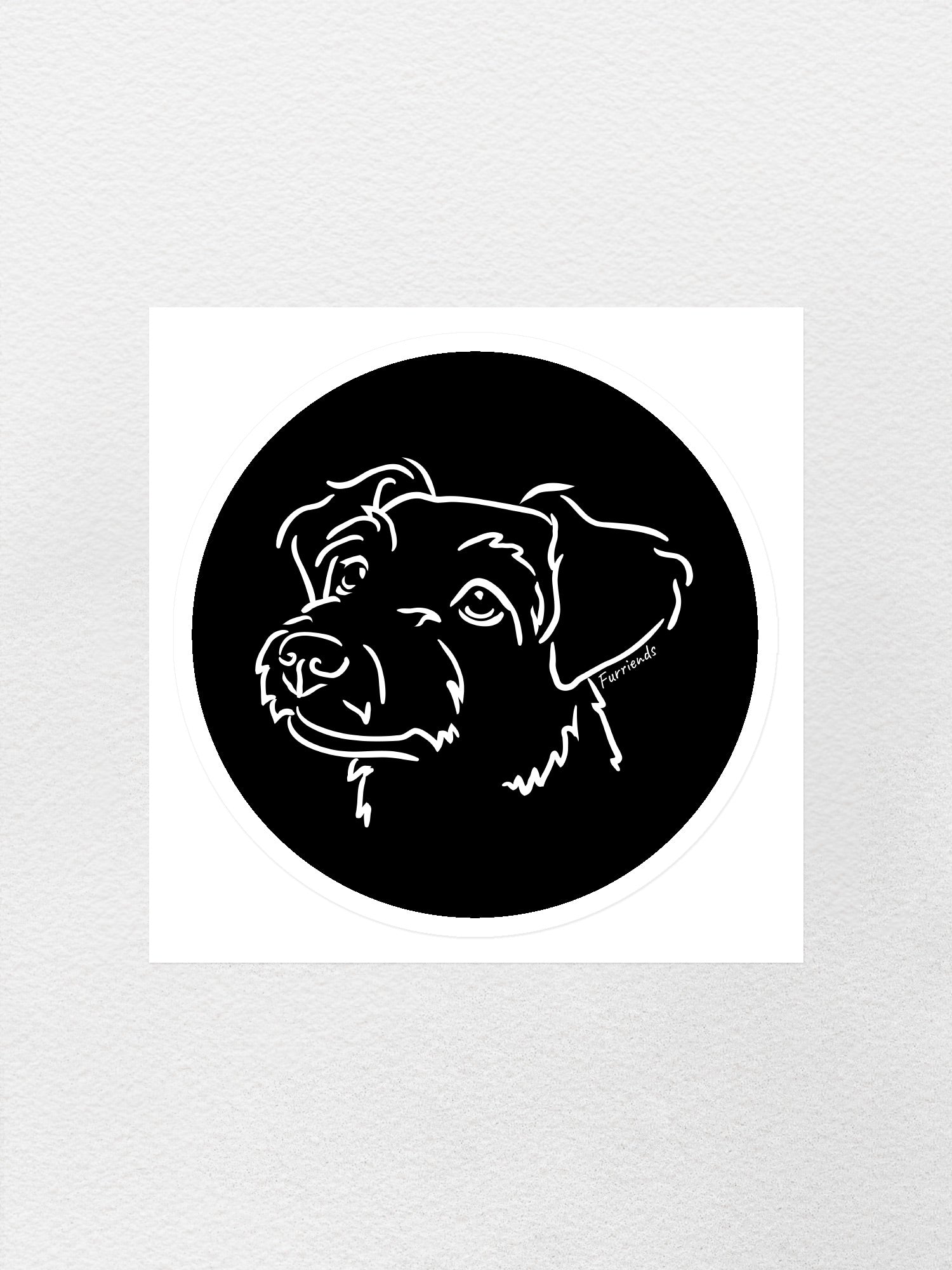 Jack Russell Terrier (Rough Coat) Sticker