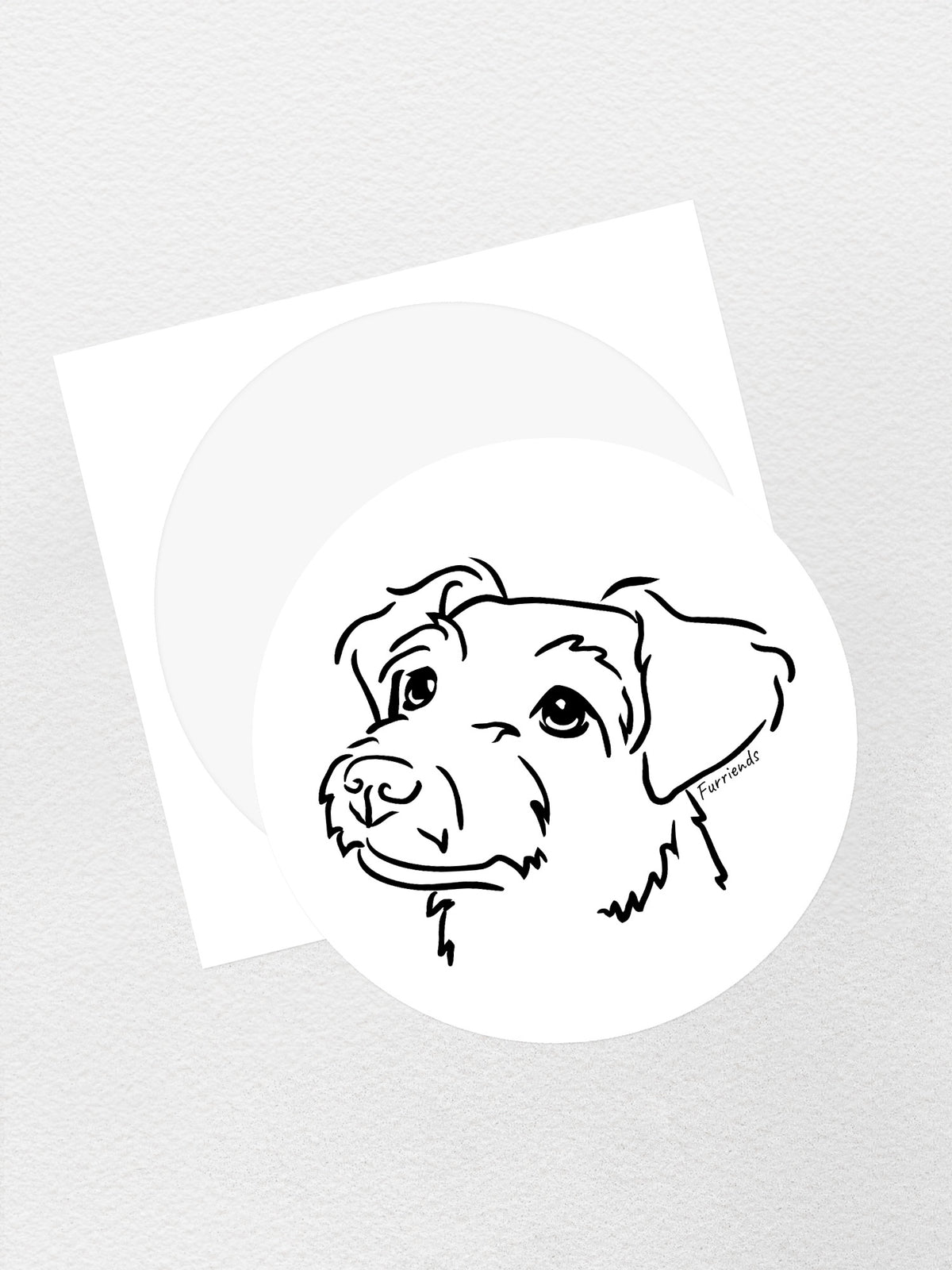 Jack Russell Terrier (Rough Coat) Sticker