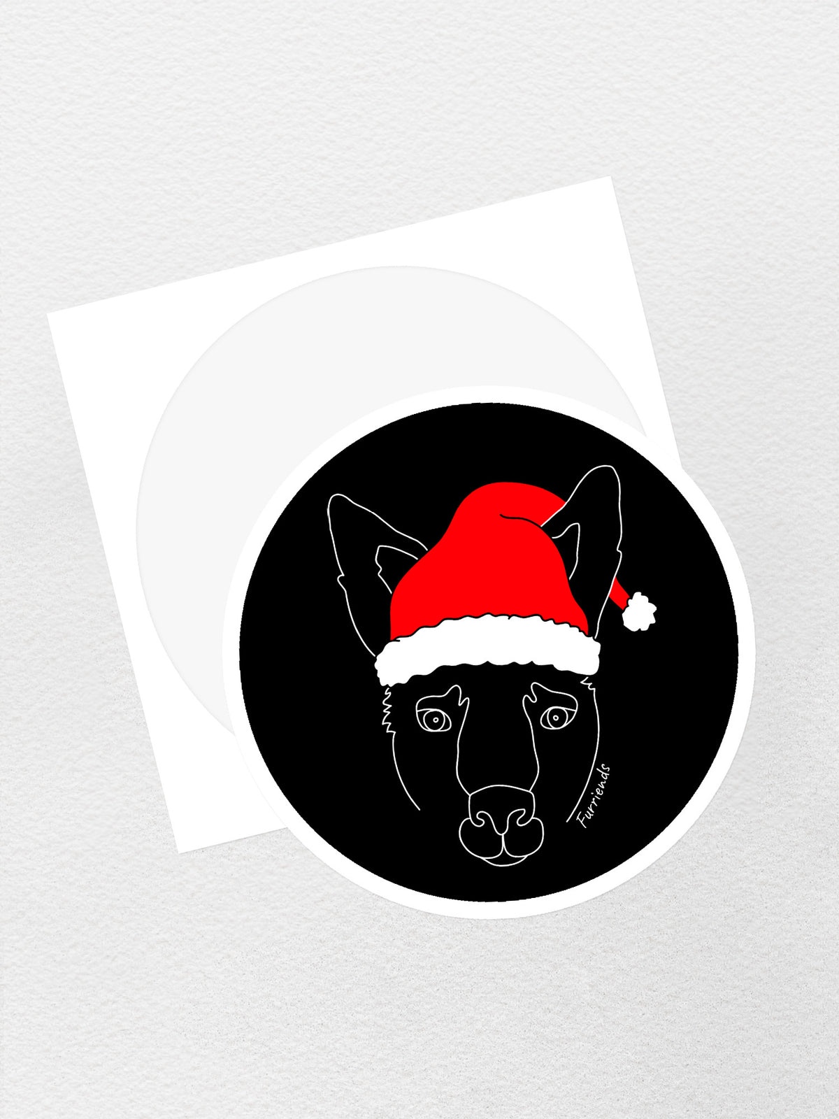 Kangaroo Christmas Edition Sticker