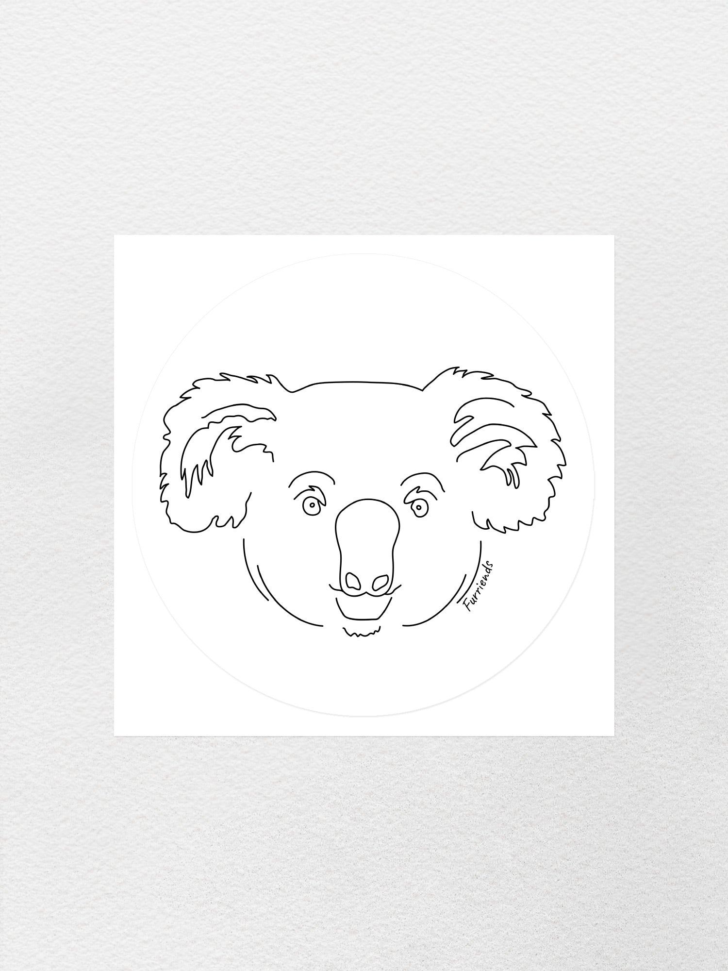 Koala Sticker